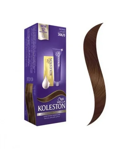Краска для волос Wella Koleston Темный блондин с масляной заменой 306/0, 50 мл