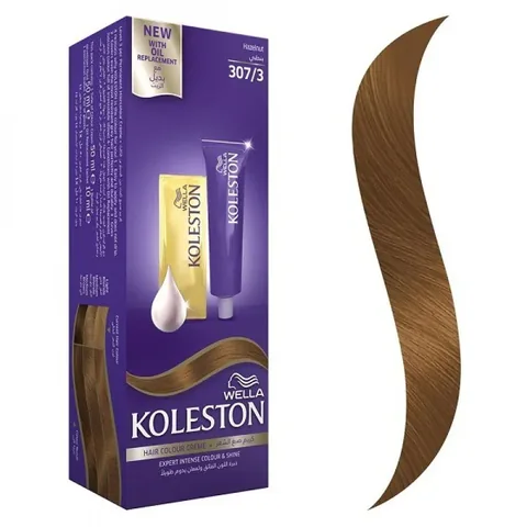 Краска для волос Wella Koleston с заменителем масла 307/3 Пепельно-коричневая 50 мл