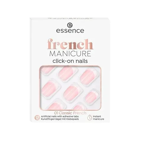 أظافر صناعية فرنسية مانكير 01 قطعة من إيسنس Essence
