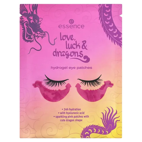 Патчи для глаз Essence Love Luck&dragons