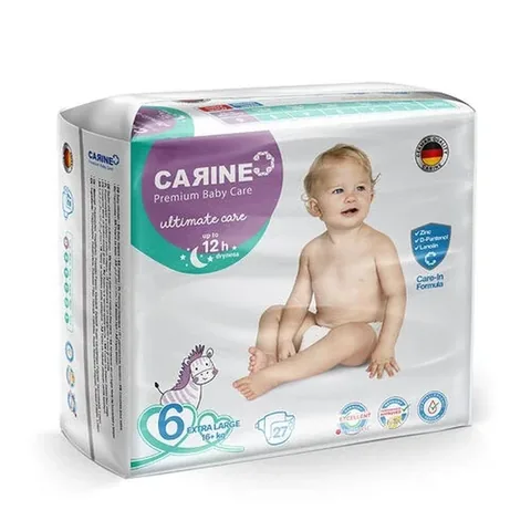 Подгузники Carine Premium для детей размер 6 - Экстра большой 27 шт.