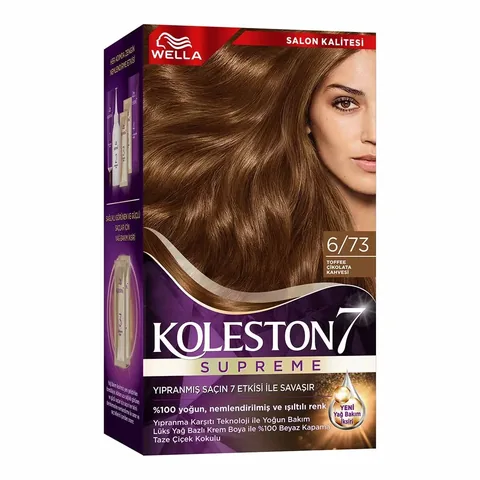 Краска для волос Wella Koleston Supreme 6/73 Трюфельный шоколад