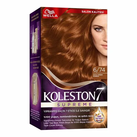 Краска для волос Wella Koleston Терракота 6/74