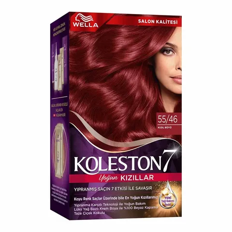 Краска для волос Wella Koleston Supreme 55/46 красный магия