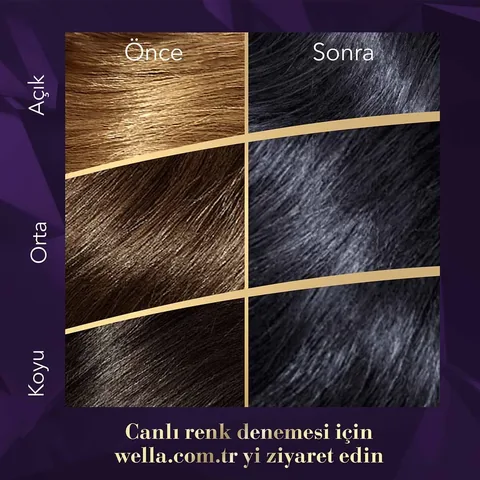 Wella Koleston Supreme Hair Dye 2/8 blue Black