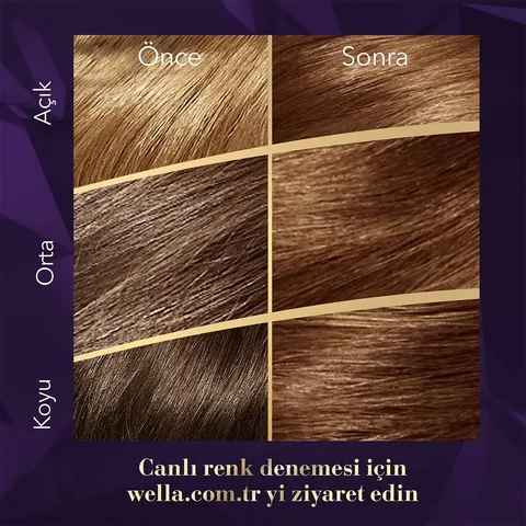Wella Koleston Supreme 5/4 Hellkastanien Haarfärbeset