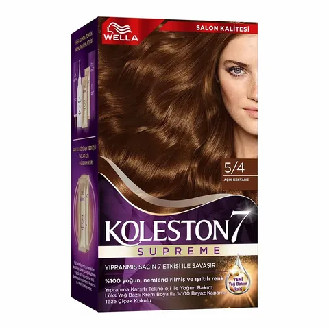 Wella Koleston Supreme 5/4 Hellkastanien Haarfärbeset