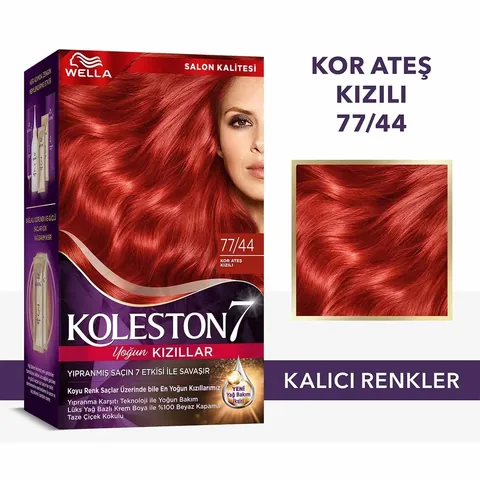 Wella Koleston Supreme 77/44 Flammenrot Haarfärbeset