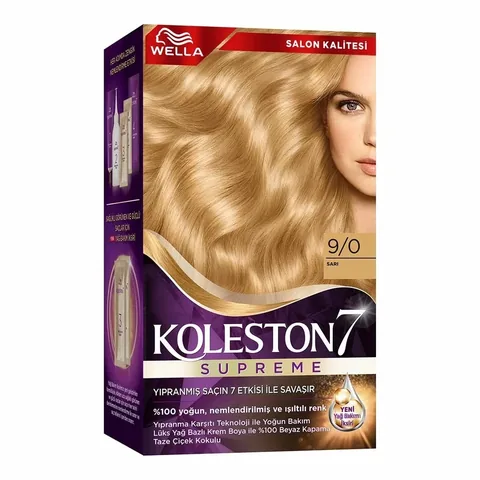 Краска для волос Wella Koleston Supreme 9/0 блонд
