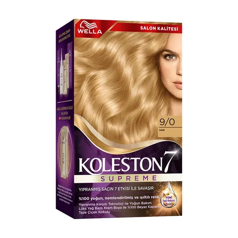 Wella Koleston صبغة شعر ويلا كولستون سوبريم 9/0 أشقر