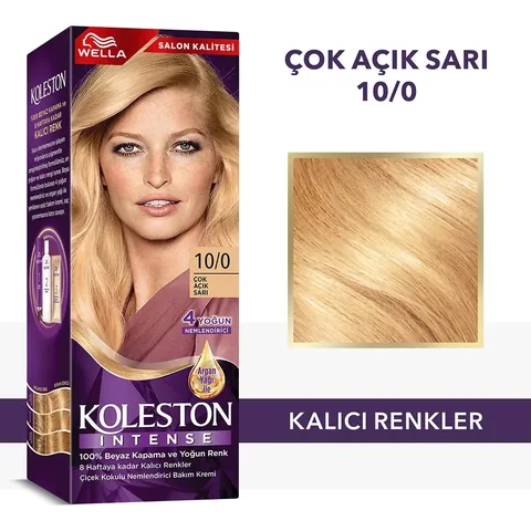 Wella Koleston Intense Hair Dye 10/0 very Light Blonde