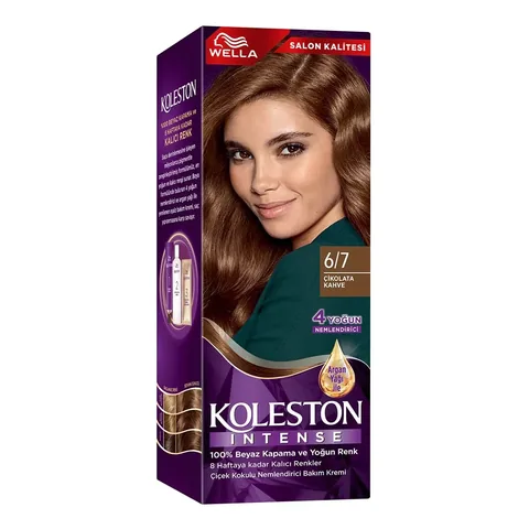 Краска для волос Wella Koleston Интенсивная 6/7 Шоколадный Коричневый