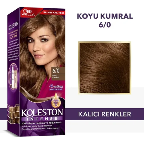 Wella Koleston صبغة شعر ويلا كوليستون المكثفة 6/0 أشقر غامق