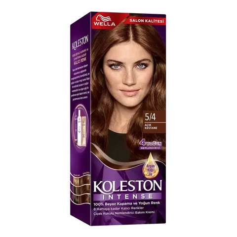 Краска для волос Wella Koleston Интенсивная 5/4 Светлый каштан
