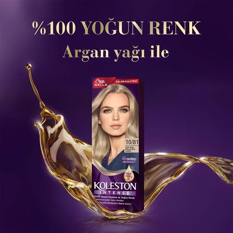 Wella Koleston Intense Hair Dye 10/81 very Light Ash Pearl Blonde