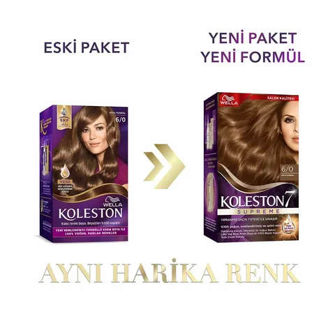 Wella Koleston صبغة شعر ويلا كوليستون سوبريم 6/0 أشقر غامق