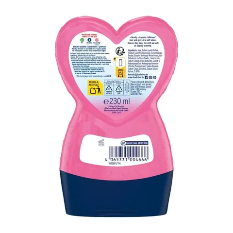 Shampoing enfant Bübchen Easy Comb Rosela 230 ml