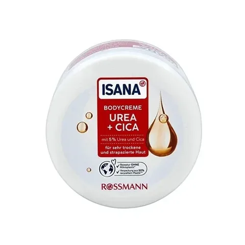 Крем для тела Isana с 5% мочевиной и Цика 400 мл