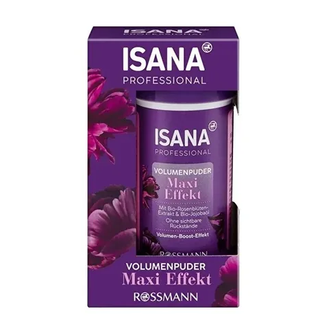 Пудра для объема Isana Professional Maxi Effect Роза 10 г