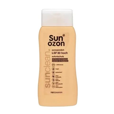 Солнцезащитное молочко Sunozon Sunclean SPF 30 200 мл