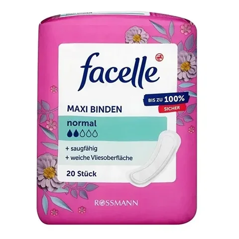 Facelle Ped Maxi Regular Binden 20 Stück