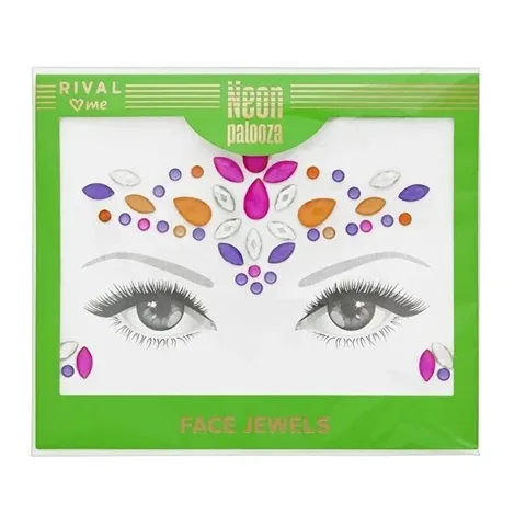 Rival Loves Me UV Glow Strass Gesichtsschmuck