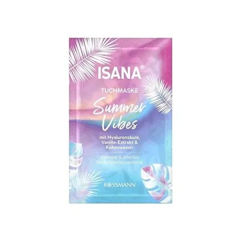 Isana قناع إيزانا سمر فايبس النباتي مع حمض الهيالورونيك