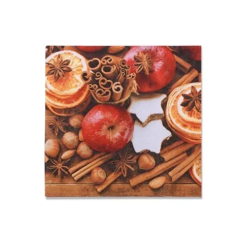 Alouette Zimt-Apfel Servietten - 20 Stück