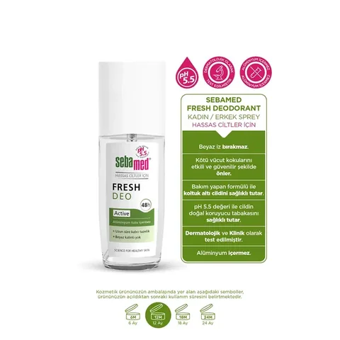 Sebamed Deodorant Active