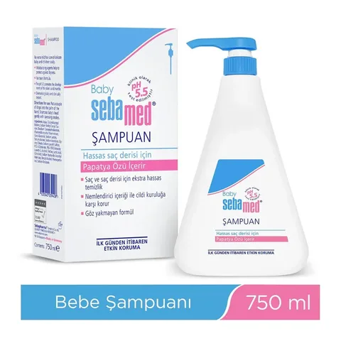 Sebamed Baby Shampoo 750 ml - Sensitive Hair Types