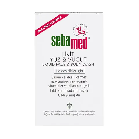 Ощутите чистоту и мягкость с гелем Sebamed для лица и тела