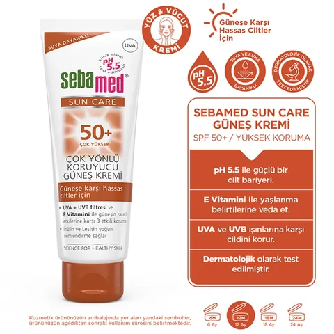 Sebamed SPF 50 Multi-purpose Protective Sunscreen 75 ml