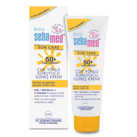 Защитите нежную кожу: Sebamed Baby Sunscreen SPF 50