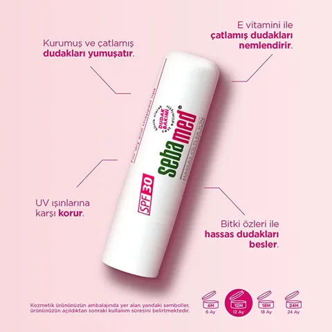 Sebamed Spf 30 triple Effect Lip Cream 4.8 gr