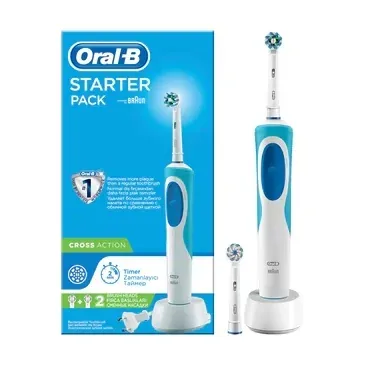 Электрическая зубная щетка Oral-B + запасная насадка