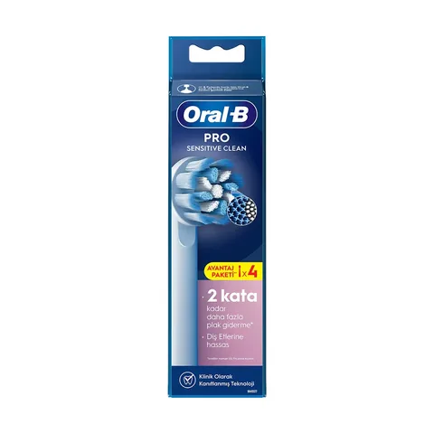 Набор сменных головок для зубной щетки Oral-B Sensitive Ultrathin 4 шт.