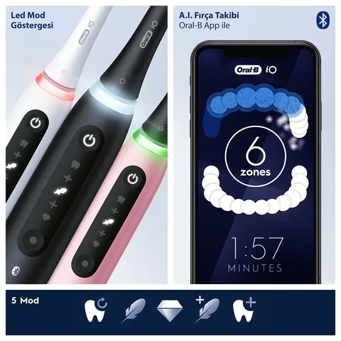 Oral-b İo5 rechargeable Toothbrush Black