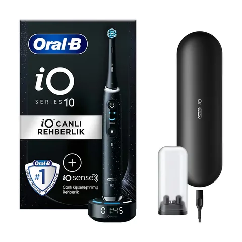 Oral-B iO10 Schwarze Elektrische Zahnbürste