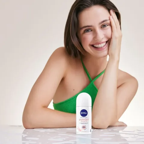 Nivea Powder Touch Damen Roll-On Deodorant 50 ml