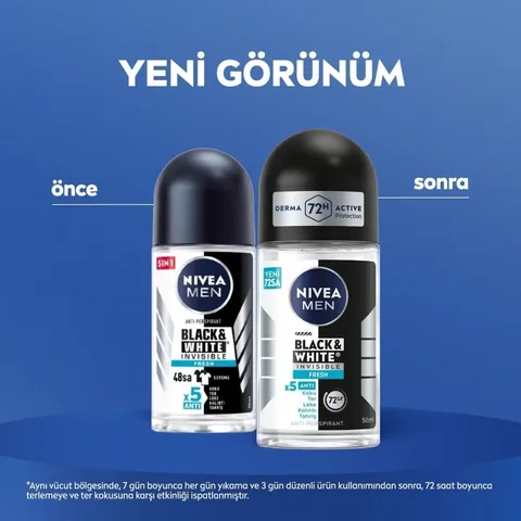 Erleben Sie unsichtbaren Schutz: Nivea Men Roll On