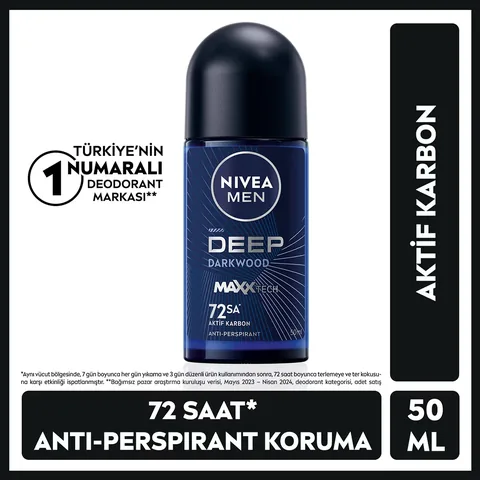 Nivea Men Deep Dimension Roll-On 50ml