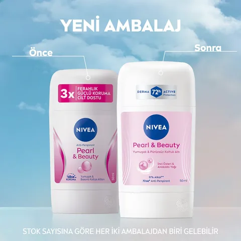 Дезодорант-стик Nivea Pearl Beauty для женщин 50 мл
