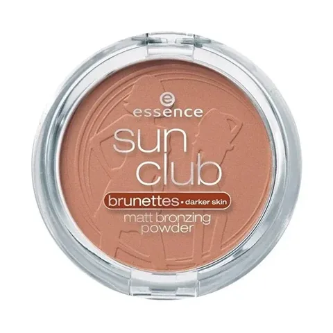 Essence Sun Club Matt Bronzing Powder für natürlichen Bräunungsglanz