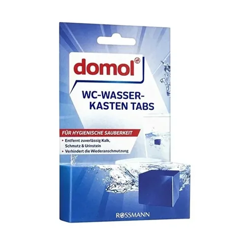 Domol 100g Toilettenspülkastenreiniger-Tabletten - Kraftvoll & Frisch