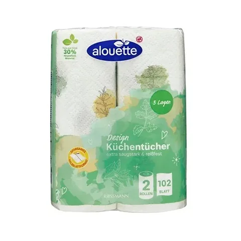 Alouette 3-lagige extra saugfähige Küchenpapier