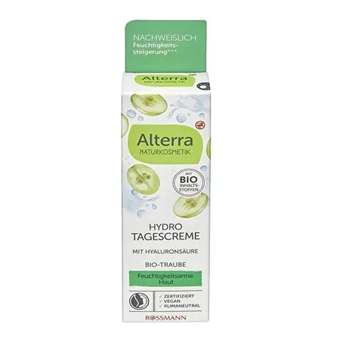 Alterra Vegane Anti-Aging Tagespflegecreme mit Hyaluronsäure 50ml