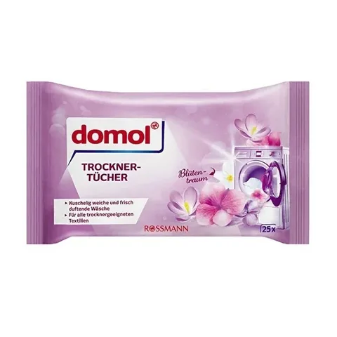 Салфетки для сушки Domol Цветочный сон 25 шт