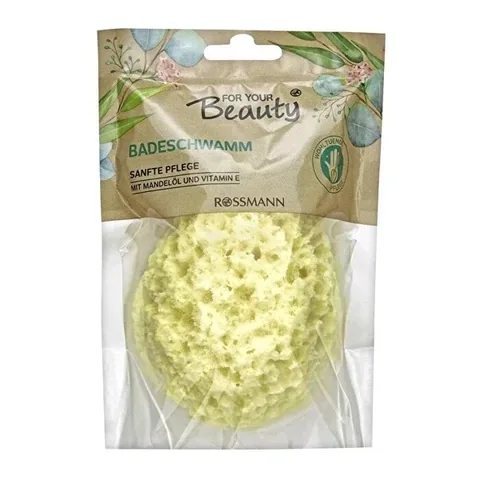 Almondöl-Badeschwamm mit Vitamin E von For Your Beauty
