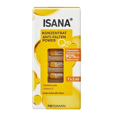 Isana أمبولات إيزانا كير كيو10 المضادة للتجاعيد 7 × 2 مل