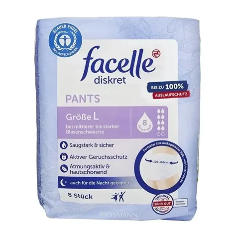 Facelle Saugende Unterhosen für Blasenkontrolle